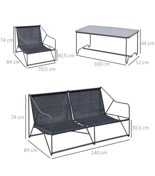 Conjunto de Muebles de Jardín
