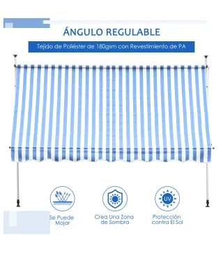 Toldo Desmontable para Balcones