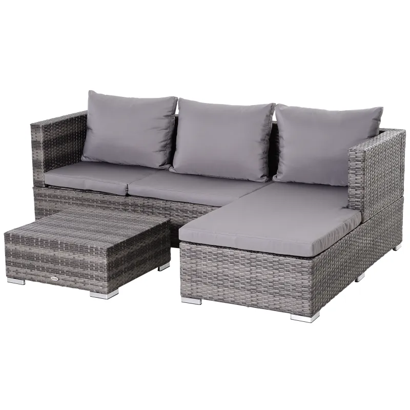 Conjunto de Sofás de Ratán Conjunto de Sofás de Ratán