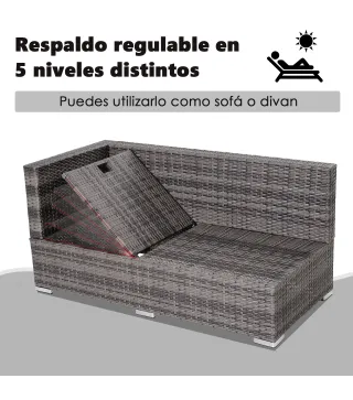 Conjunto de Sofás de Ratán