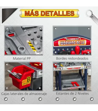 Banco de Herramientas para Niños