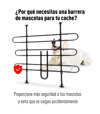 Separador Coche para Perro