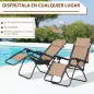 Tumbona Plegable