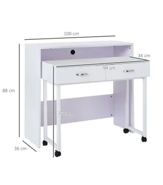 Juego de 2 Mesa Escritorio