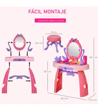 Juego de Tocador Infantil