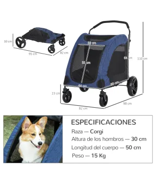 Cochecito para Mascotas