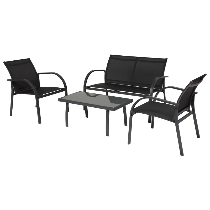 Conjunto de Jardín de 4 Piezas Conjunto de Jardín de 4 Piezas