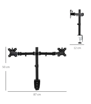 Soporte Monitor Doble