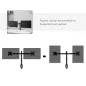 Soporte Monitor Doble