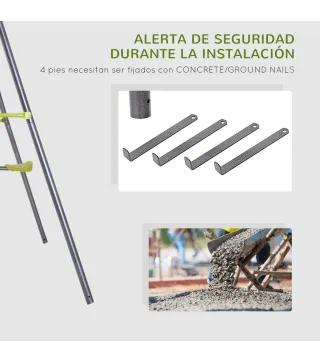Columpio de Metal