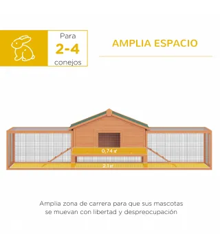 Conejera de Madera