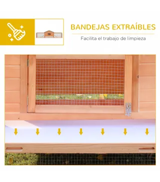 Conejera de Madera