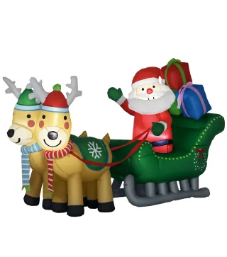 Decoración Inflable de Navidad