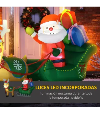 Decoración Inflable de Navidad