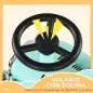 Coche Correpasillos para Bebés de 12 a 36 Meses con Bocina Compartimento de Almacenaje y Volante 58x27x35 cm Verde Mint