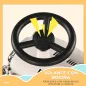 Coche Correpasillos para Bebés de 12 a 36 Meses con Bocina Compartimento de Almacenaje y Volante 58x27x35 cm Crema