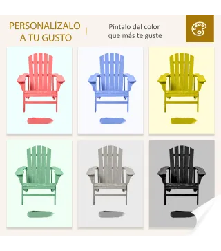 Silla Adirondack