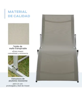 Conjunto de Tumbonas
