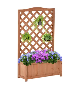 Jardinera con Enrejado