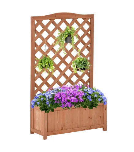 Jardinera con Enrejado