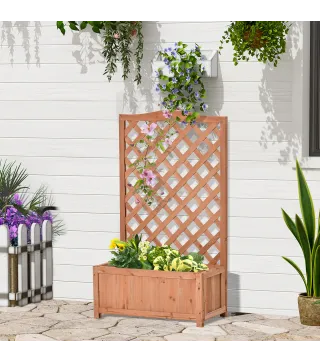 Jardinera con Enrejado