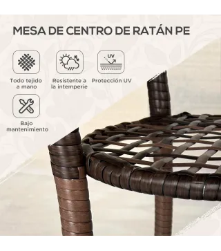 Mesa de Ratán
