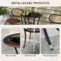 Mesa de Ratán Mesa de Ratán