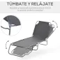 Tumbona Plegable