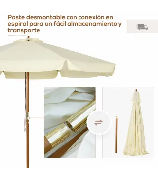 Sombrilla de Jardín