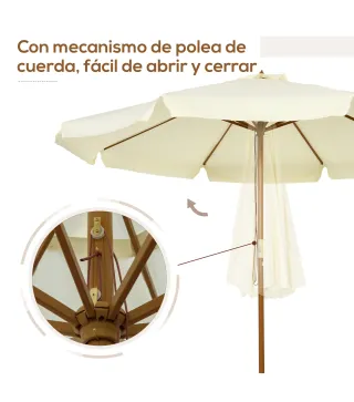 Sombrilla de Jardín