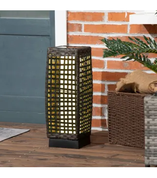 Lámpara de Ratán