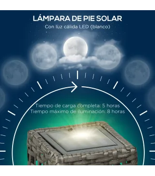 Lámpara de Ratán