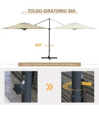 Sombrilla de Jardín