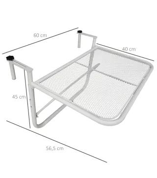 Mesa Colgante Balcón