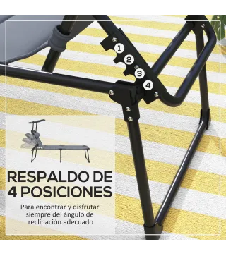 Tumbona Plegable