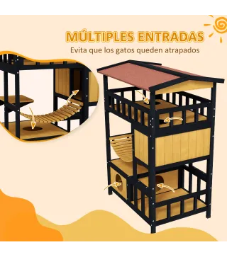 Caseta para Gatos
