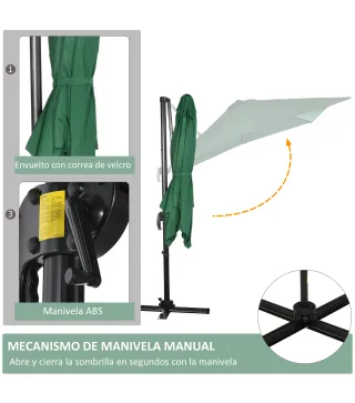 Sombrilla de Jardín
