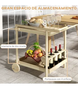 Camarera con Ruedas