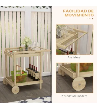Camarera con Ruedas