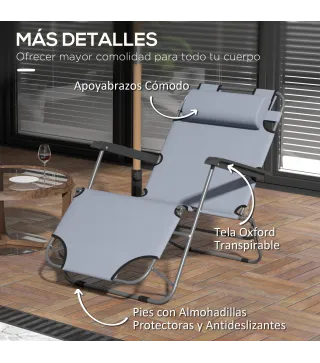 Tumbona Plegable