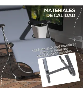 Tumbona Plegable