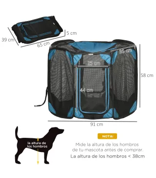Parque Mascotas Plegable
