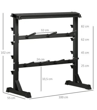 Soporte para Mancuernas