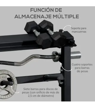 Soporte para Mancuernas