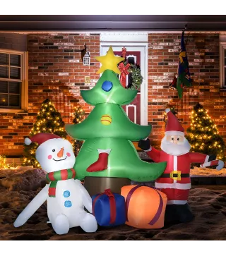Decoración Navideña Inflable
