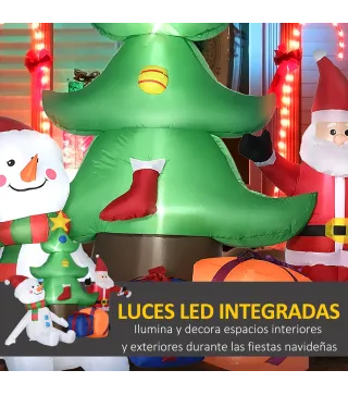 Decoración Navideña Inflable