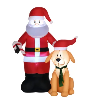 Papá Noel Inflable