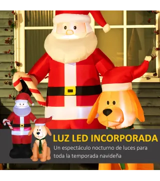 Papá Noel Inflable