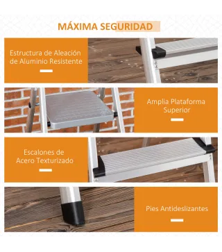 Escalera de Aluminio