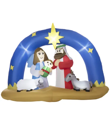 Decoración Navideña Inflable